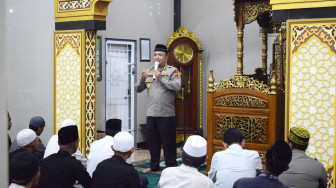 Tarawih Keliling Polda Jambi, Memperkuat Kehadiran Polisi Ditengah Masyarakat.